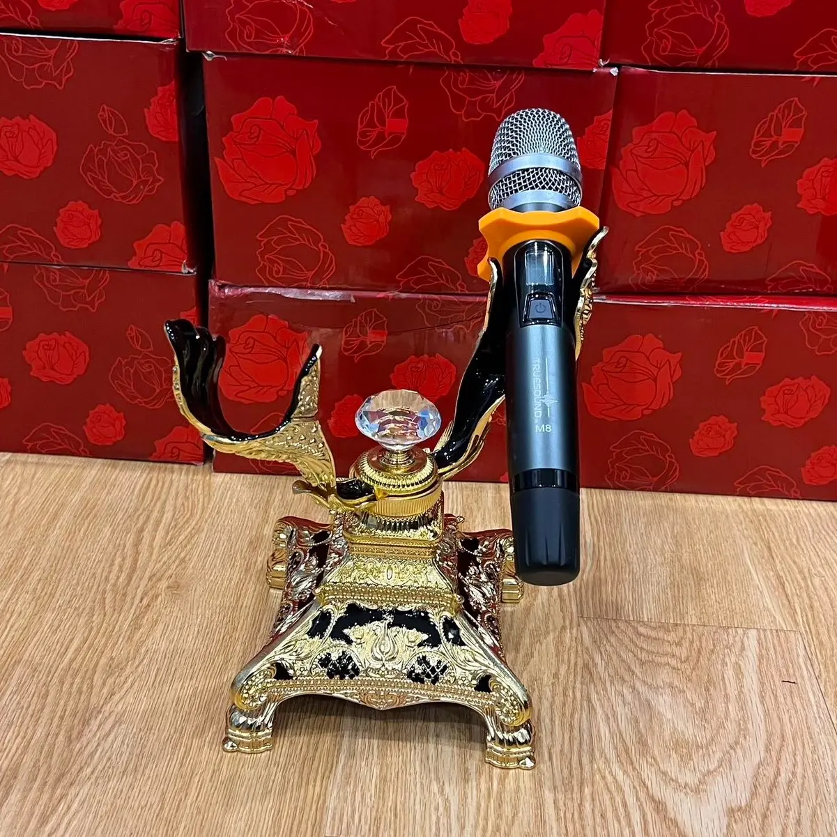 Giá để tay micro cao cấp mạ vàng chuyên nghiệp