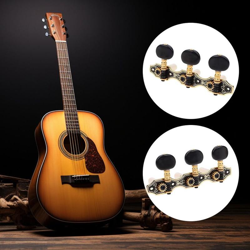 Product Introduction of Funny Lifing High Quality Keys Machine Heads Parts Accessories Guitar Tuners Tuning Pegs Replacement Professional Guitar Accessories Guitar String Tuning Pegs Left Right Musical Instrument Accessories Machine Heads Tuners Keys 11