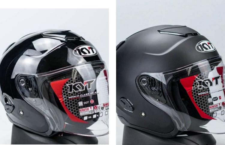 KYT - HELM KYT KYOTO MIRIP 100 % MERK MVP.HNF BER SNI FERR STIKER KYT BISA COD PAKING CEPAT