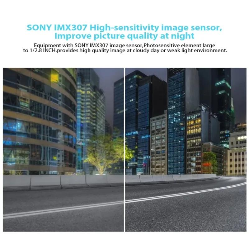 Product Introduction of LF9 PRO Dash Cam For Car Wi-Fi Video Recorder HD Night Vision FOR SONY 307 Full-Wave 170 °Wide-Angle Lens Car Recorder 23