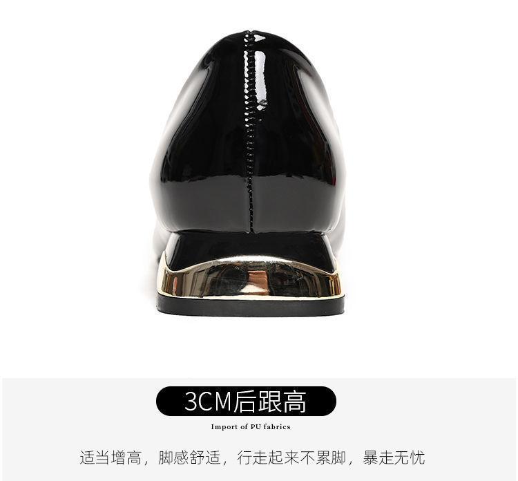 Product Introduction of Giày Nữ, Cỡ Lớn (35-43), Giày Lười, Đế Thấp, Da, Giày Cao Gót Mũi Vuông, Giày Đi Làm, Thích Hợp Cho Bàn Chân Rộng Và Béo, Có Cỡ 41, 7