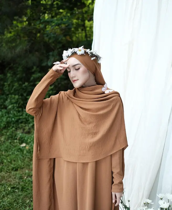 AMEERA ABAYA ONLY Mewah Muslim Airflow kaftan 4