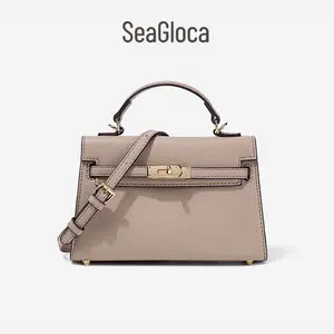 SeaGloca New Tas Bahu Messenger Wanita Texture Buaya No.252