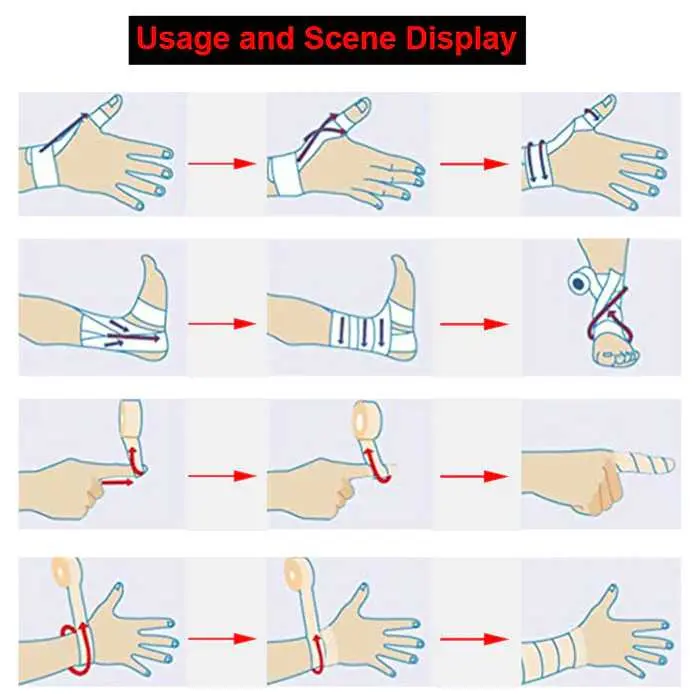 ZS - COYOCO Sport Bandage Tape Kinesiology Elastoplast 8