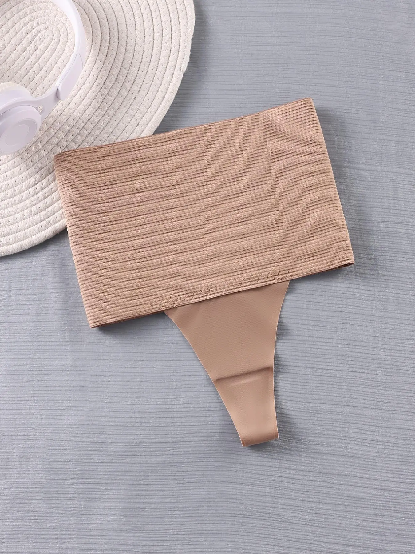 Women's Solid Color Shapewear Bottoms, Tummy Control Shaper, Women's Shapewear for Daily Wear