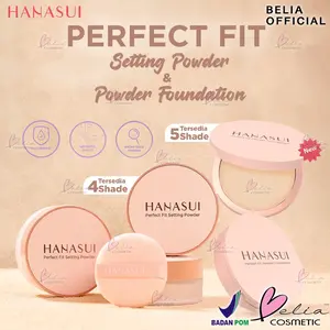 HANASUI PERFECT FIT SETTING POWDER | POWDER FOUNDATION | LOOSE POWDER | TWO WAY CAKE | BEDAK PADAT | BEDAK TABUR | BPOM