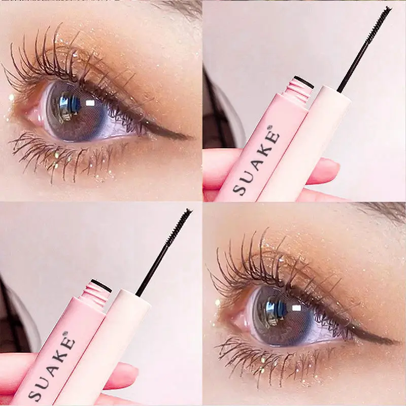 Powder-white Tube Slim Volumizing Long Lasting Makeup Mascara