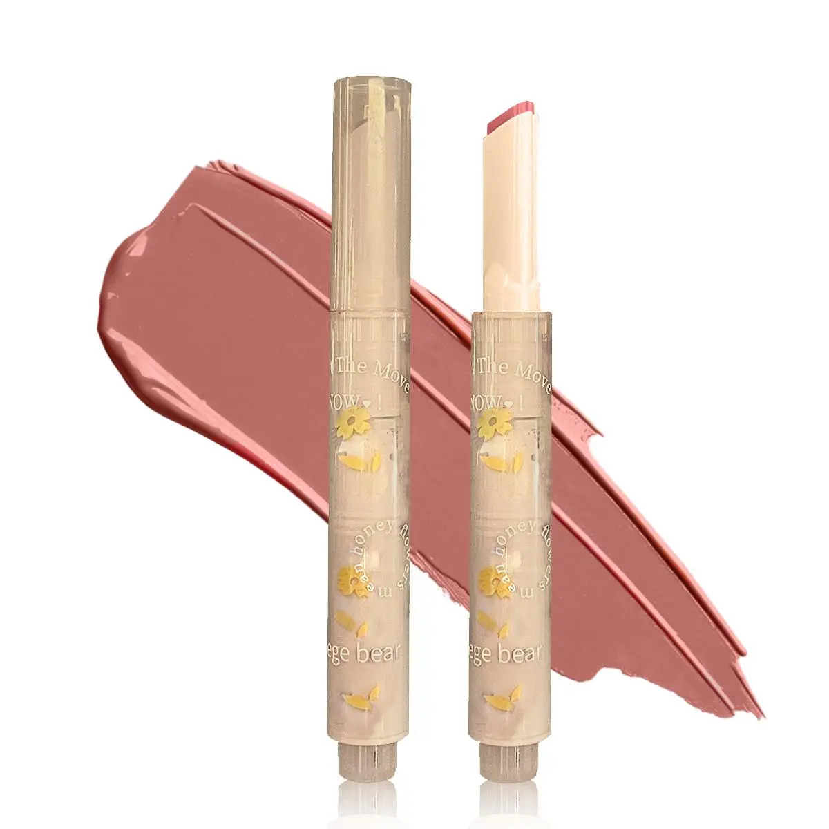 Long Lasting Lipstick, 1 Count Moisturizing Lip Gloss, Glossy Lip Glaze Stick for All Occasions Makeup