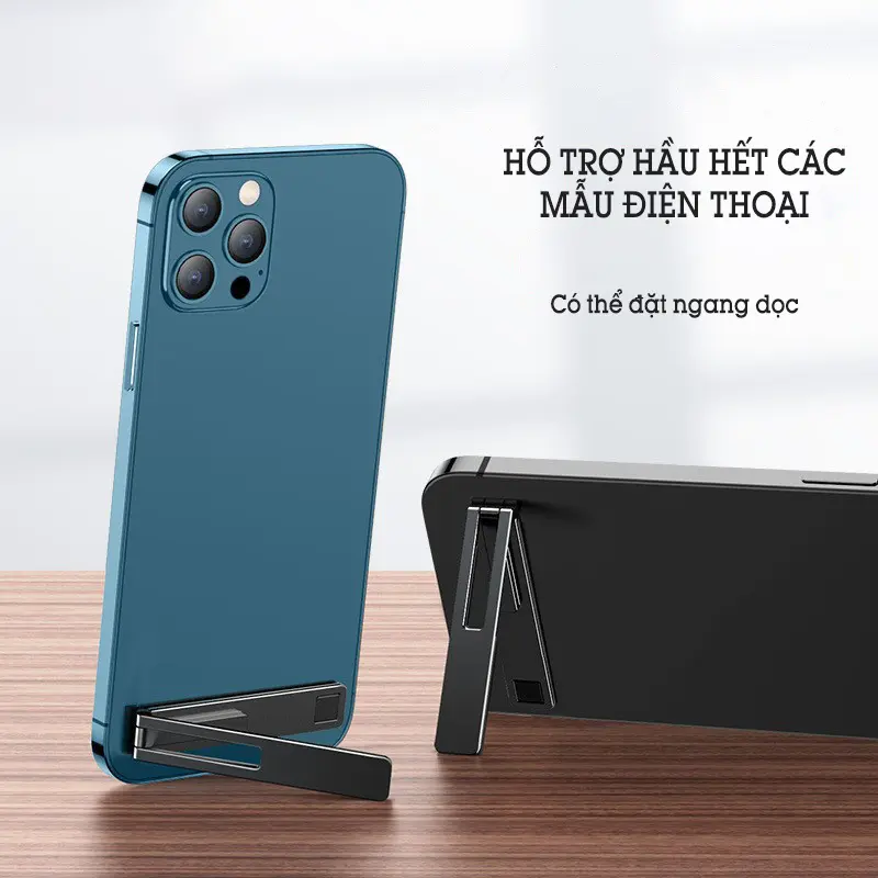 Giá Đỡ Điện Thoại Đỡ Lưng Có Thể Gấp Gọn Chất Liệu Kim Loại Phụ Kiện Phụ Kiện 2