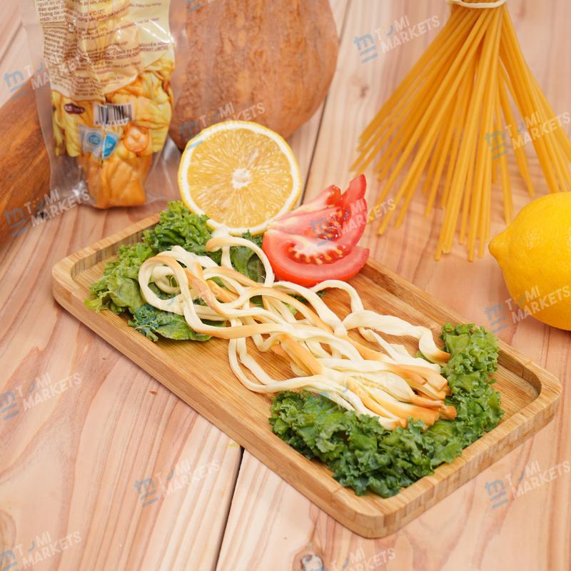Cheese MẶN xé sợi hun khói Solse Nga 100g 4