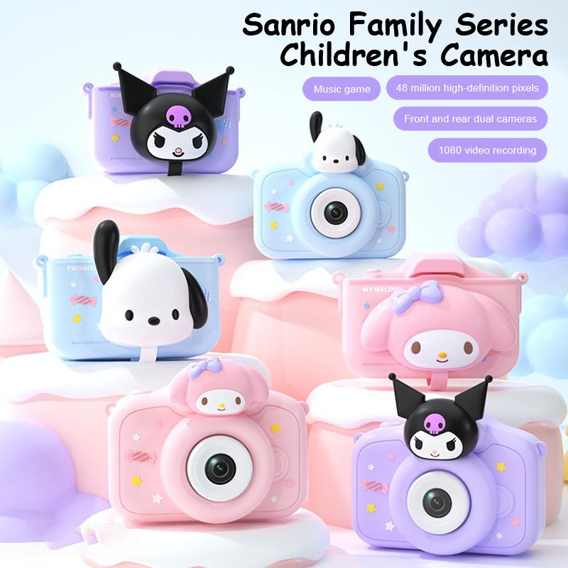Children Digital Cameras Sanrio Kuromi Melody 1080P HD Camera Video ...