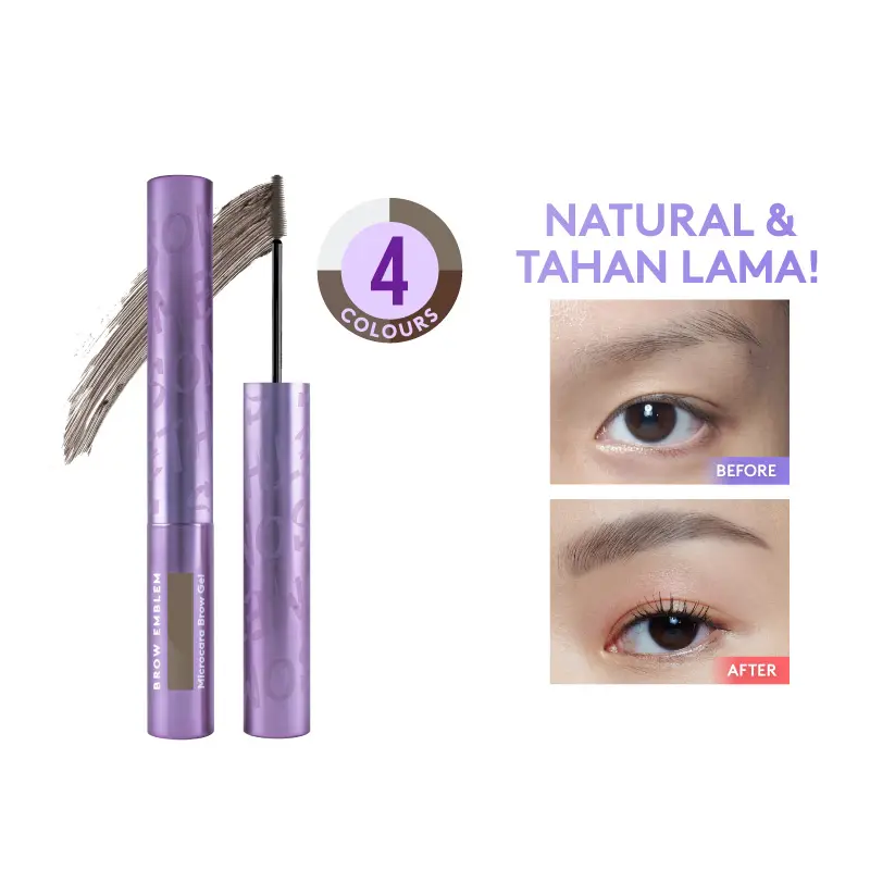 SOMETHINC Brow Emblem Microcara Brow Gel 1