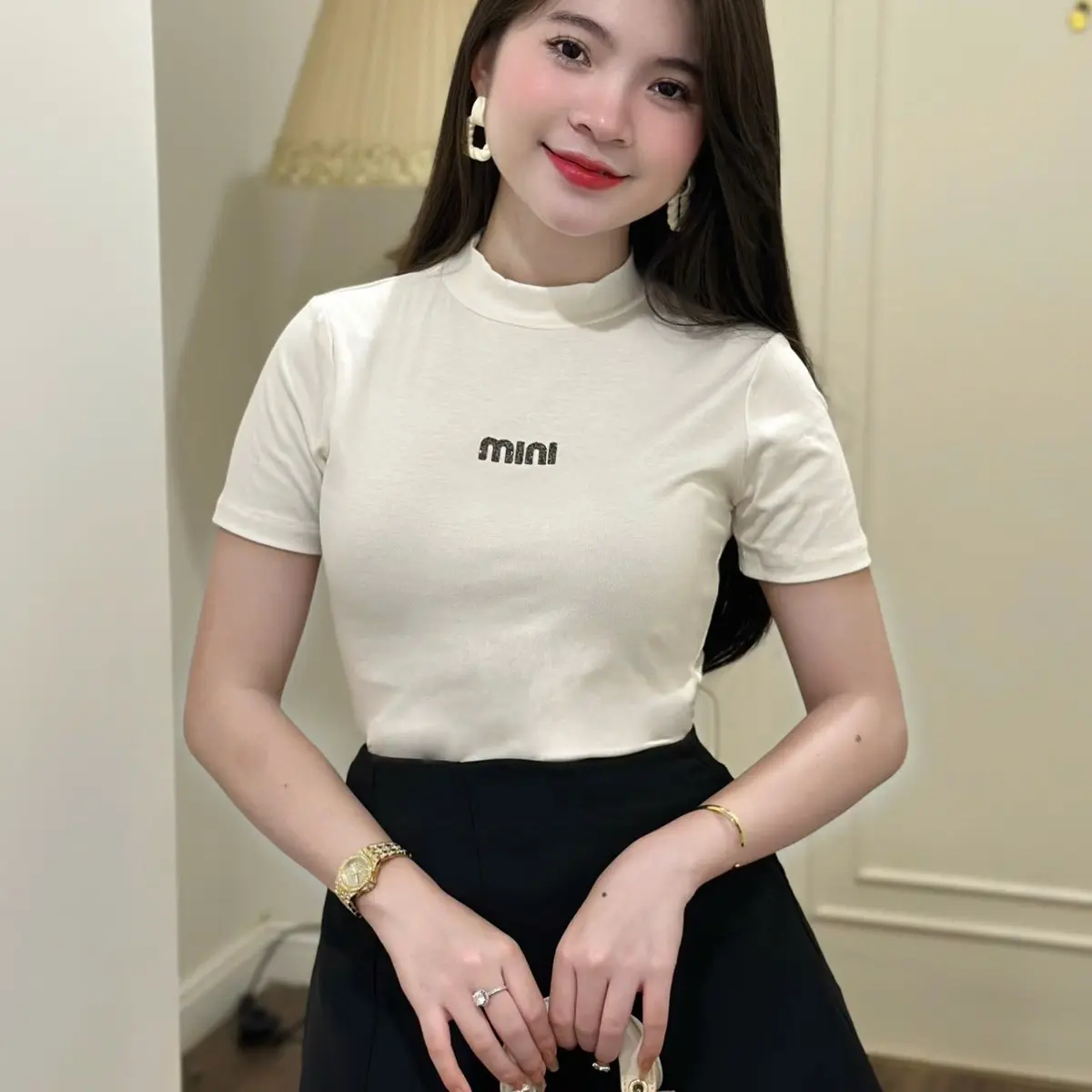 áo cổ 3 F tay cộc thu đông