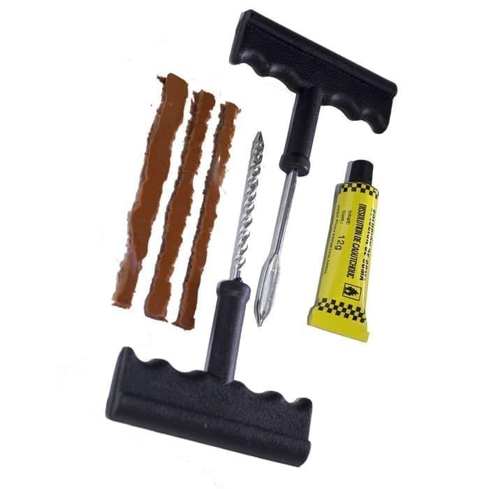 Tyre Repair Kit Set Tambal Anti Ban Mobil Motor Tubeless Bocor Kempes 5