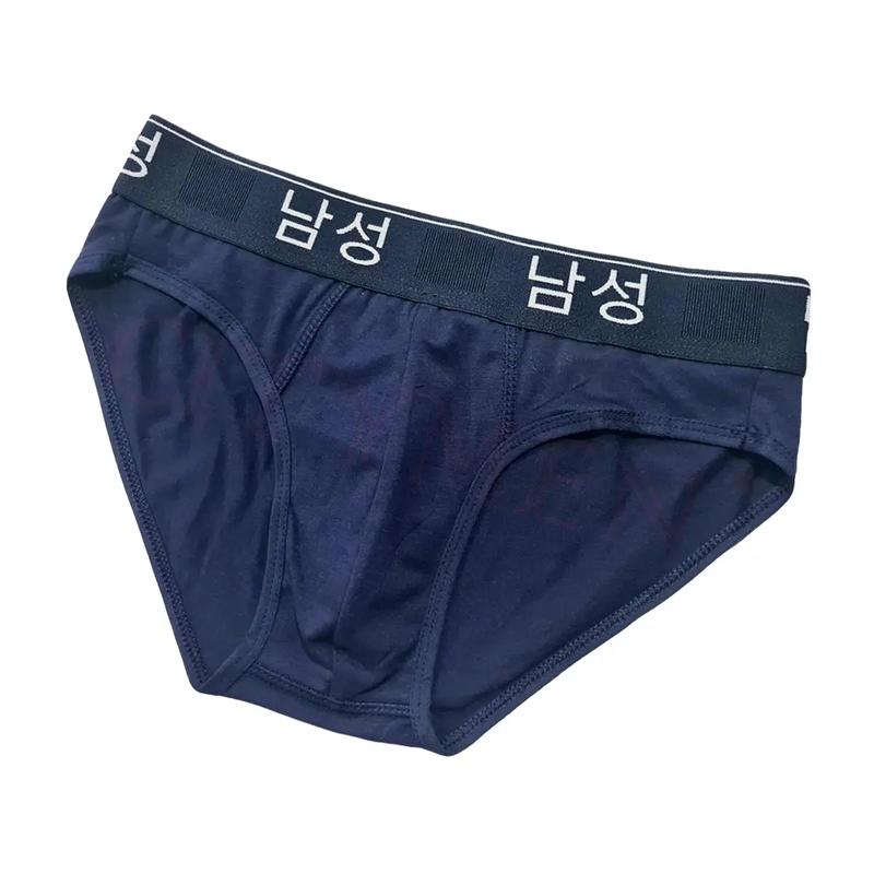 Quần lót nam Menswear cao cấp Hàn Quốc Thun cotton 4 chiều, quần sịp nam co dãn đàn hồi tốt Đồ lót nam tam giác đi học, quần lót sịp nam đi chơi Boxer Quần Boxer