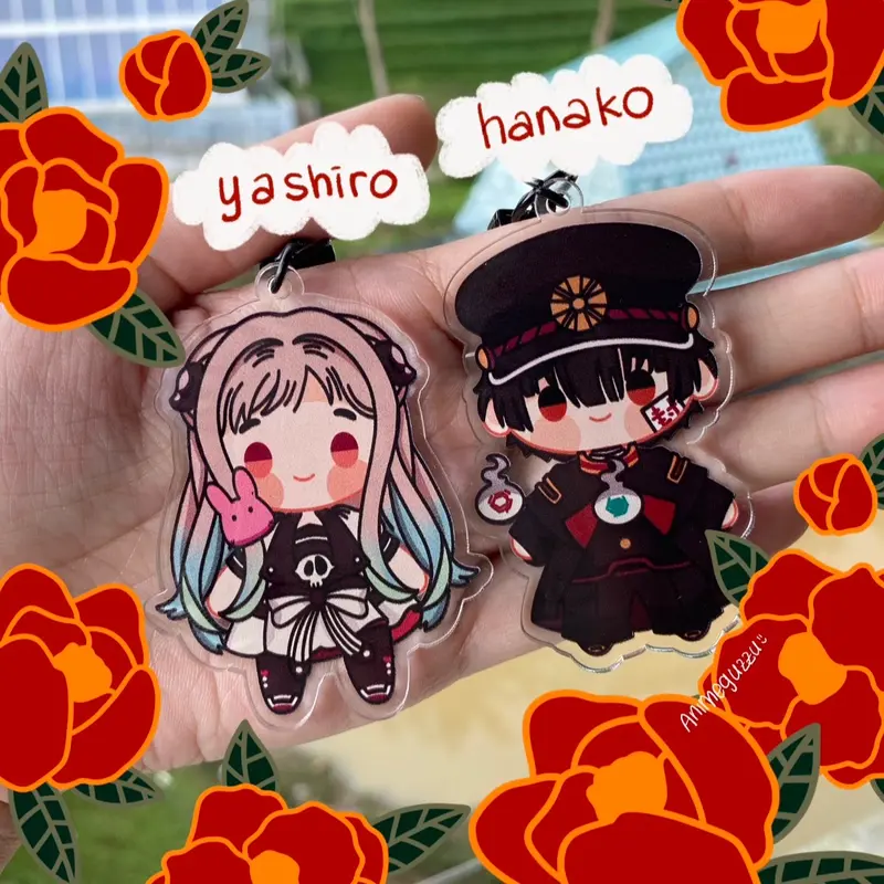 TOILET BOUND HANAKO KUN KEYCHAIN MINI STANDEE - PHONE STRAP - ANIME FIGURE HANAKO 2