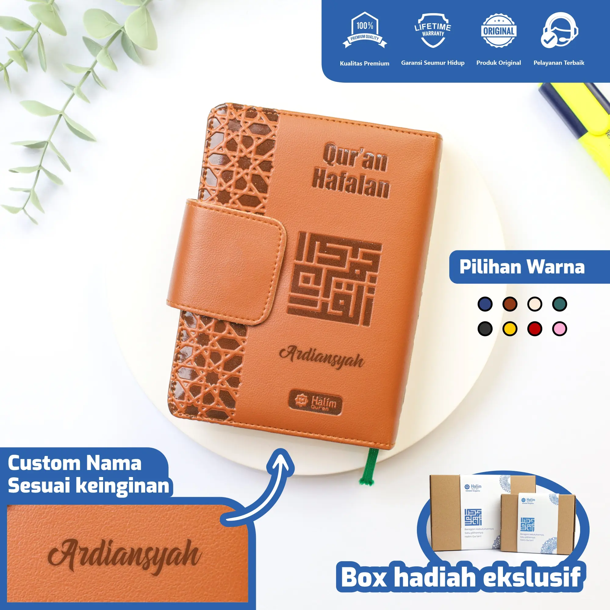 QUR’AN HAFALAN A6 AGENDA, UNIK DAN ELEGAN, MENGHAFAL JADI MUDAH