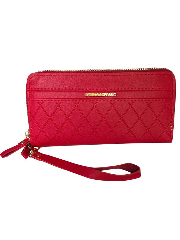 Women's Elegant Quilted Pattern Long Wallet, Trendy Zipper Wallet, All-match Wallet for Daily Use 7