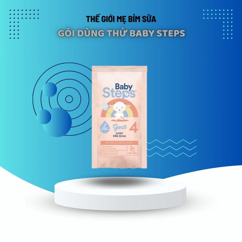  Gói dùng thử sữa dê Baby Steps 