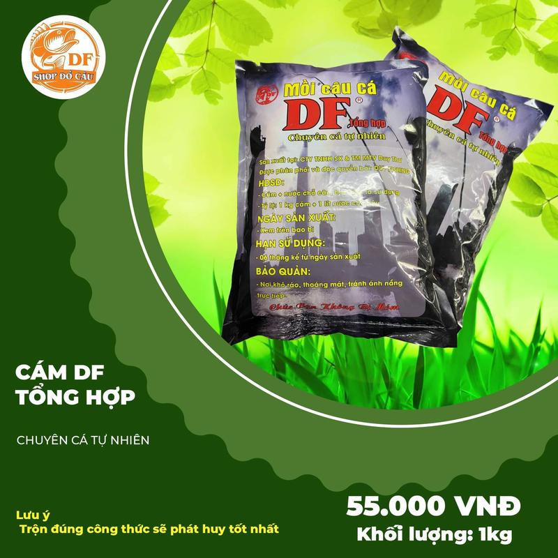 Mồi câu cá tổng hợp DF Chuyên câu cá tự nhiên