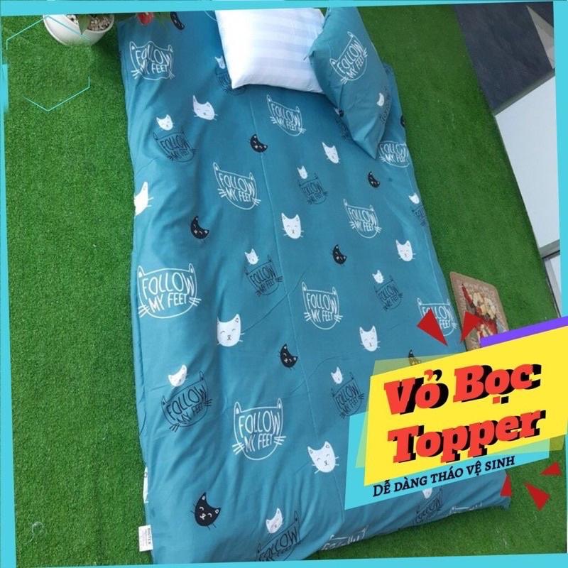 Vỏ Bọc Nệm Topper giúp việc vệ sinh dễ dàng