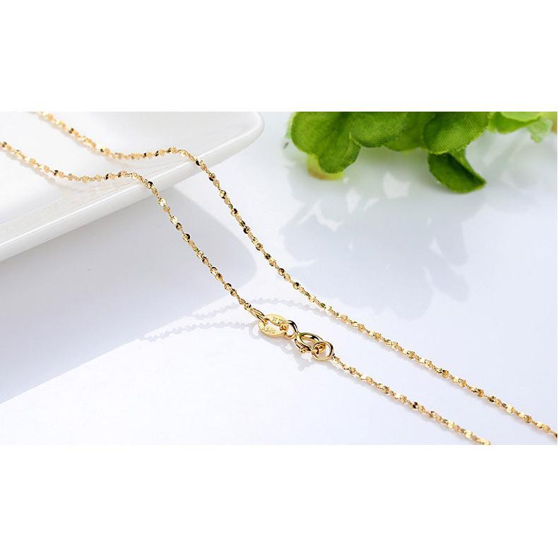Vòng Cổ Trang Sức, Màu Vàng Kim, Dây Chuyền Xương Rắn Dây Chuyền Xương Rắn, Dành Cho Nữ, 18 Inch, Nữ Tính, Đồ Trang Sức Femme Women Chain Jewelry 8