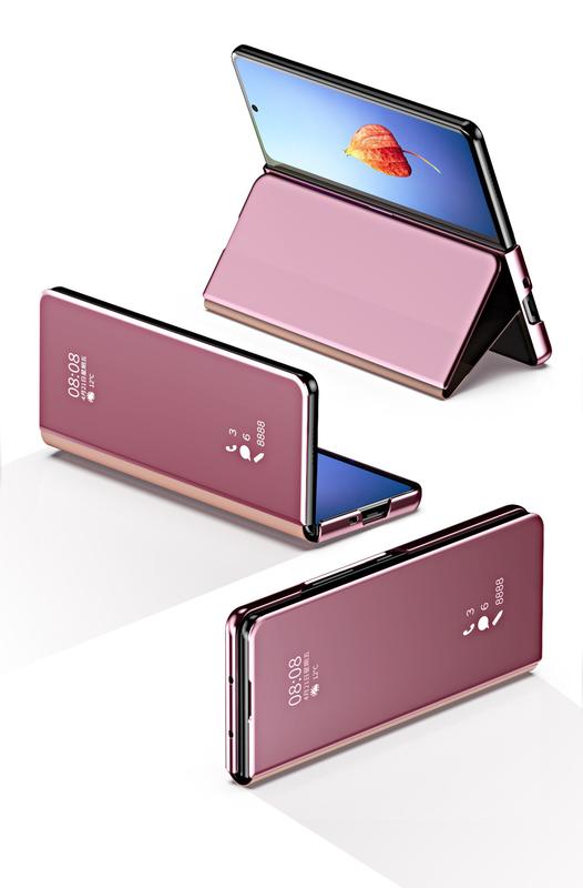 Product Introduction of case for Samsung Galaxy Z Fold5 Fold4 Fold3 Fold2 mobile phone case folding screen smart flip mirror all-inclusive anti-drop protective cover 1