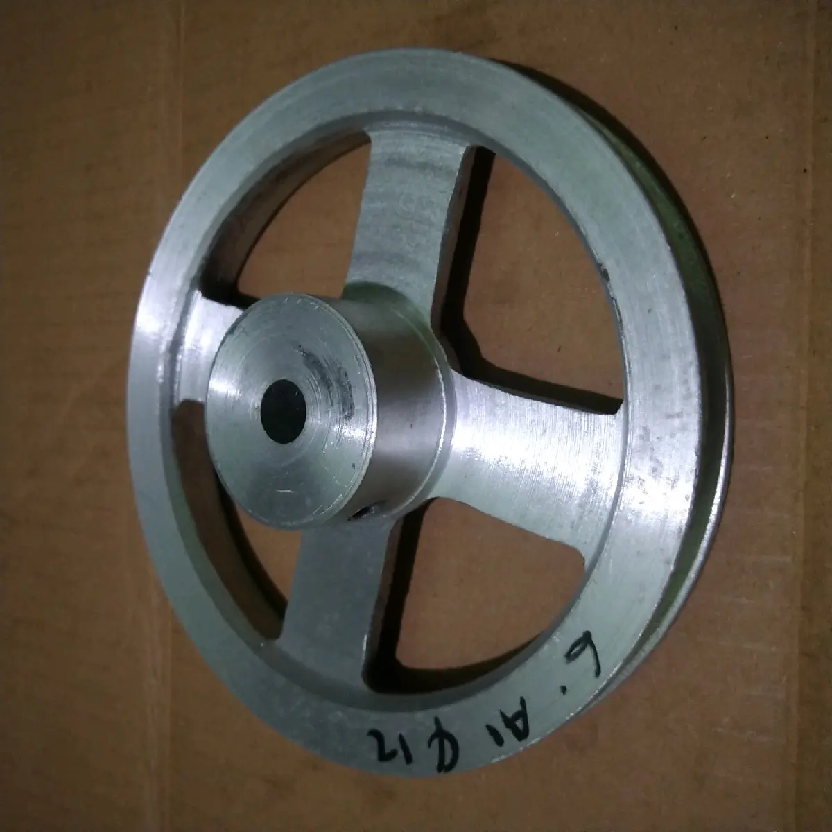 Pulley pully Puly A1 - 6 inch as 10mm sampai 28mm Pilih varian Poli Alumunium