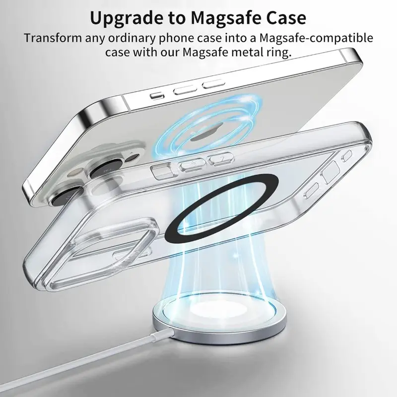 Vòng Từ Tính Magsafe Máy Đọc Sách, Điện Thoại, Máy Tính Bảng, Miếng Dán Hít Nam Châm Hỗ Trợ Sạc Không Dây 3