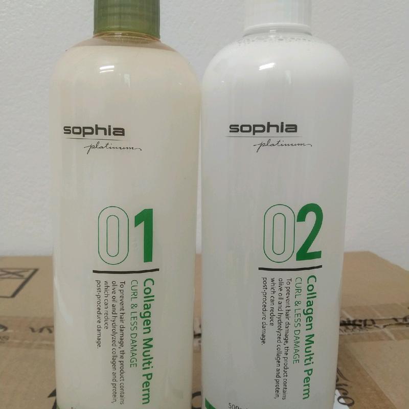 uốn tóc colaghen sophia platium 500ml curl hair 4