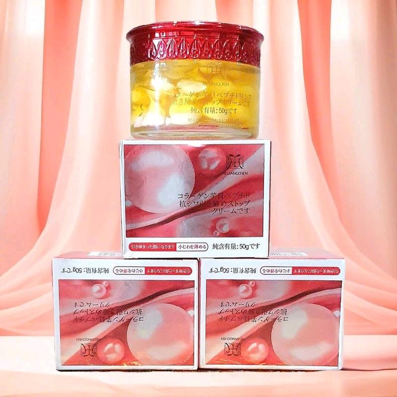  Kem dưỡng da ngọc trai kết hợp với yến tươi phục hồi lão hóa cấp ẩm dưỡng trắng và chống nắng   #1.200.000#300k 