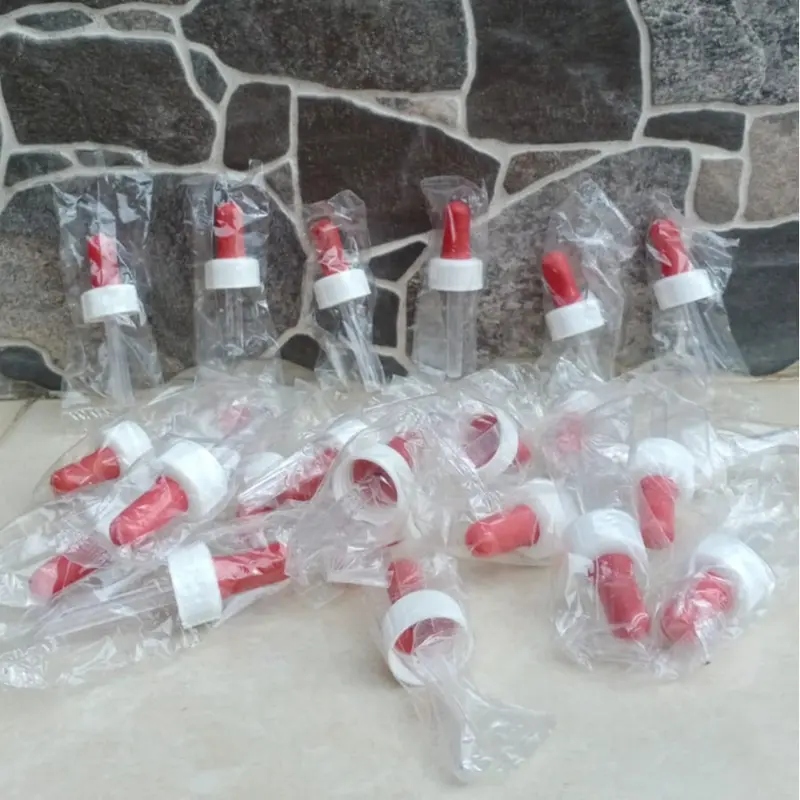 per 3 Pcs Pipet Drop Bayi Pipet Obat Bayi Pipet Sirup Pipet Tetes Obat Bayi Pipet Drop Merah 1 ml 1