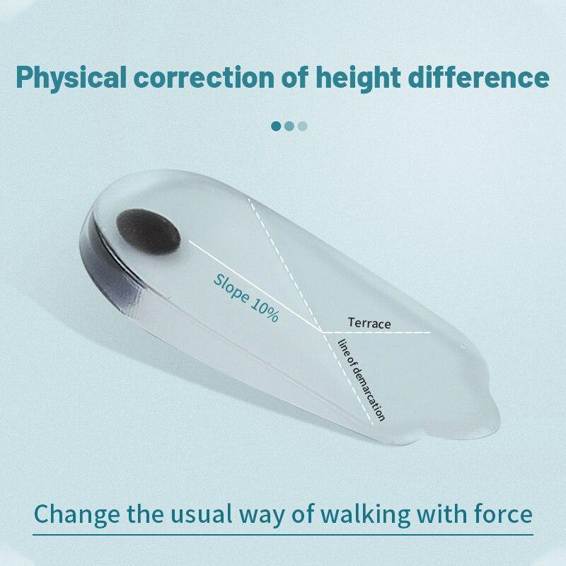 Product Introduction of 1Pair Half Silicone Orthopedic Massage Insoles for Men Women Slimming Breathable Running Shoes Cushion Feet Care Insoes 3