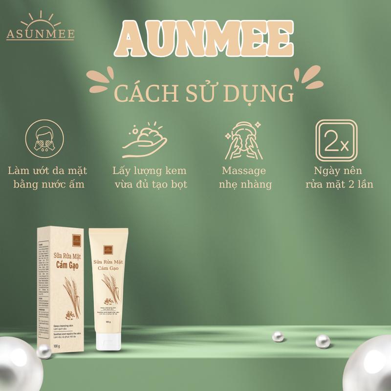 Product Introduction of Sữa Rửa Mặt Cám Gạo - Hỗ Trợ Sáng Da Sạch Nhờn , Dành Cho Da Thường Đến Da Dầu [ 100ml ]  Skincare Dưỡng Da  - Nam Nữ Thương Hiệu ASUNMEE 11