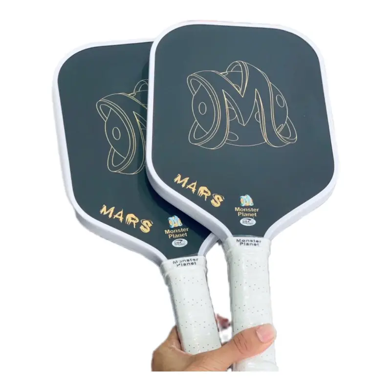 1 Vợt Pickleball Mars Monster Planet Mặt Nhám Carbon Đánh Bao Ngon - Sport Tim Cán Vợt Tim Cán Vợt giare Nam selkirk pickleball passion 7