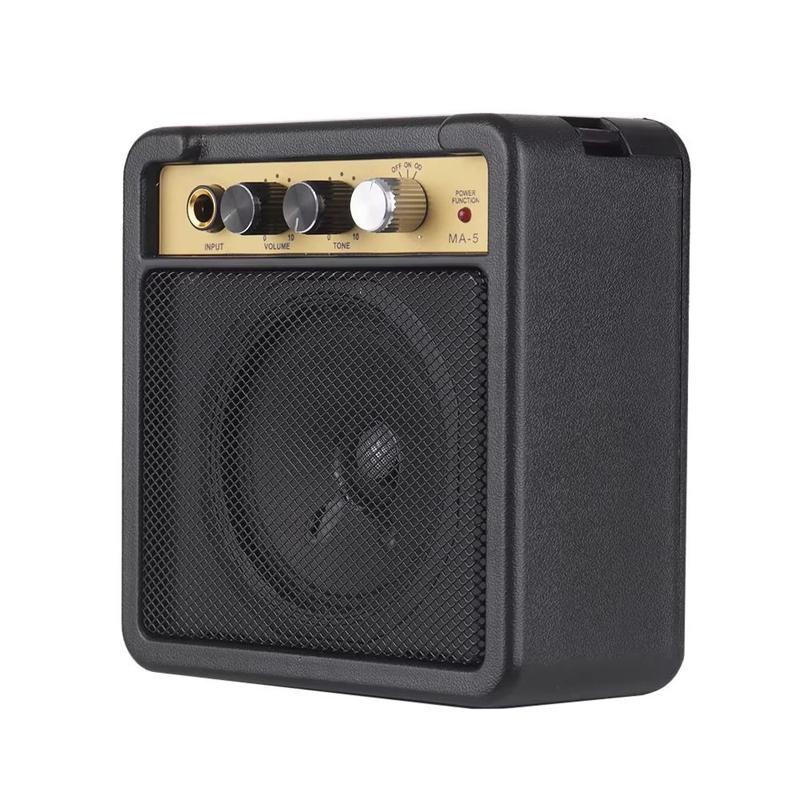 Loa Amp guitar, 5W, Chất lượng cao, Tiêu thụ điện năng thấp, có kẹp lưng, Bộ…