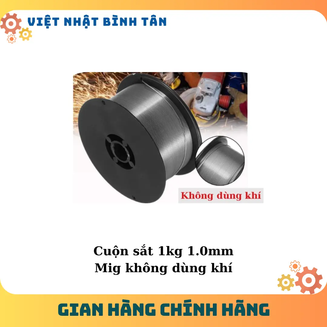 [1KG THUỐC SẮT] Cuộn Thuốc Hàn Mig Không Cần Dùng Khí