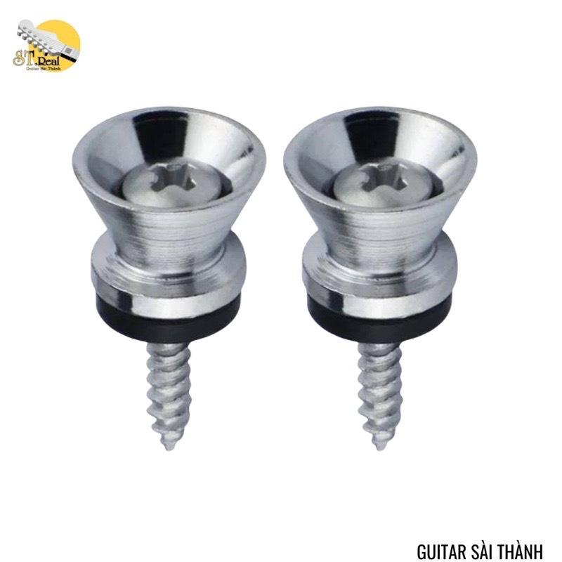  Bộ Chốt Đeo Đàn Guitar ST.Real Guitar Sài Thành mã B67 chất liệu inox 