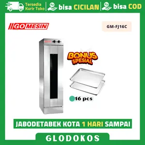 PROOFER ROTI LISTRIK 16 TRAY GOMESIN GM-FJ16C MESIN PENGEMBANG ROTI