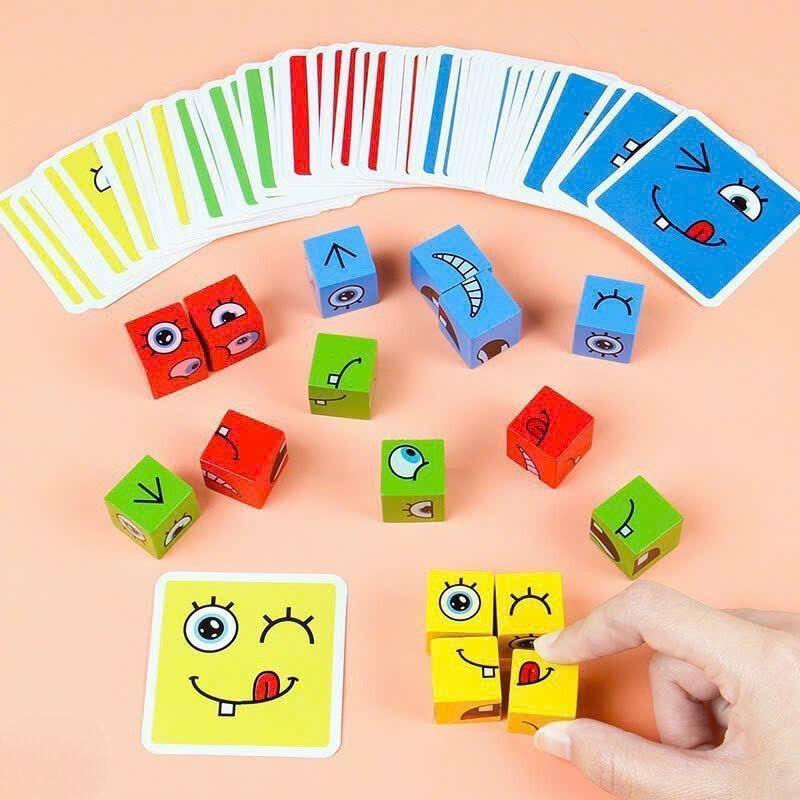 Product Introduction of Rubik Thay Đổi Cảm Xúc Khuôn Mặt Gồm 64 Biểu Cảm Khác Nhau Toy 32