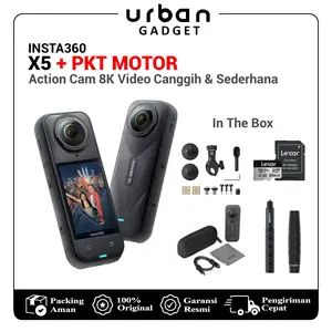 Paket Hemat Insta360 X5 Action Cam 8K Video 360 Insta360 One X5