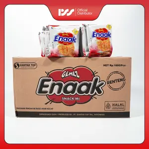 PSS Mie Gemes Enak 1000 Isi 80 Pcs Snack Mie Kering Gurih