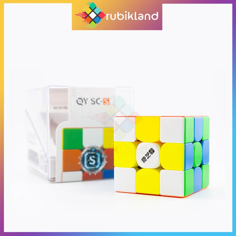 Rubik 3x3 AI QiYi QY Smart Cube Rubic 3 Tầng Kết Nối Bluetooth Đồ Chơi Trí Tuệ Trẻ Em Phát Triển Tư Duy - Little Kobo