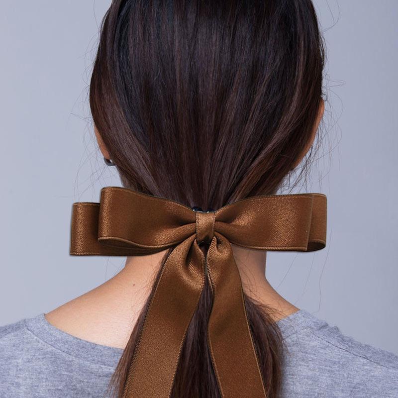 Product Introduction of Satin Hair Bow Clips Ribbon Bow Hair Barrettes French Hair Accessories for Women Girls 28
