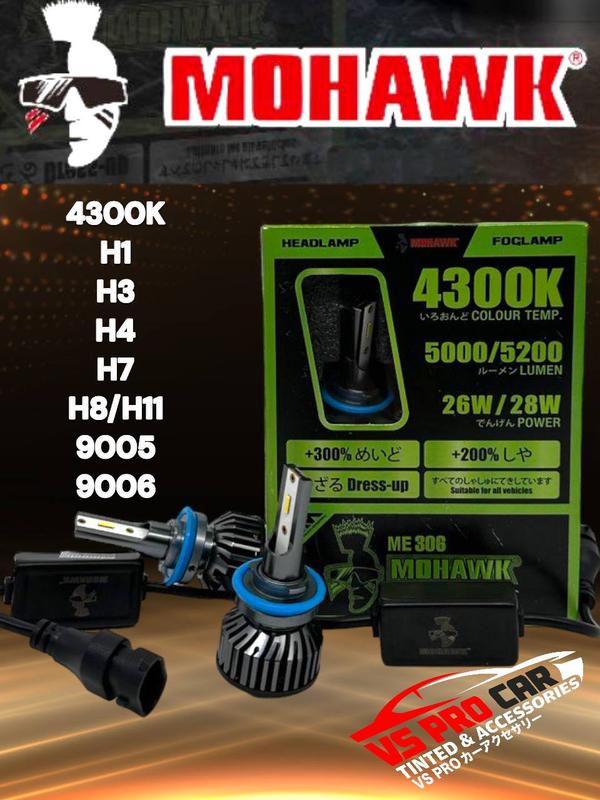 MOHAWK ME303/ME306 - LED BULB FOR HEADLAMP & FOGLAMP - 4300K/6000K ...