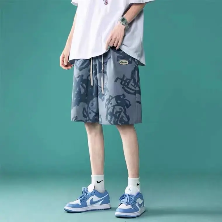 Summer casual pants, fashionable loose and comfortable shorts, trendy and versatile sports pants, casual shorts