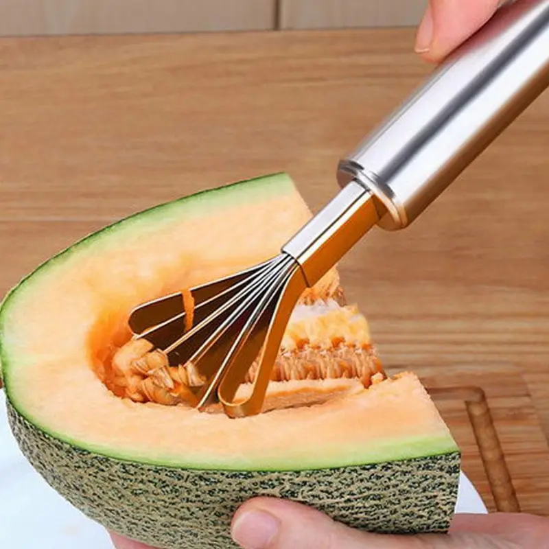 Dụng Cụ Nạo Dừa Bằng Thép Không Gỉ, Đồ Dùng Nhà Bếp, Muỗng Lấy Hạt Dưa, Dụng Cụ Cạo, Cân 8