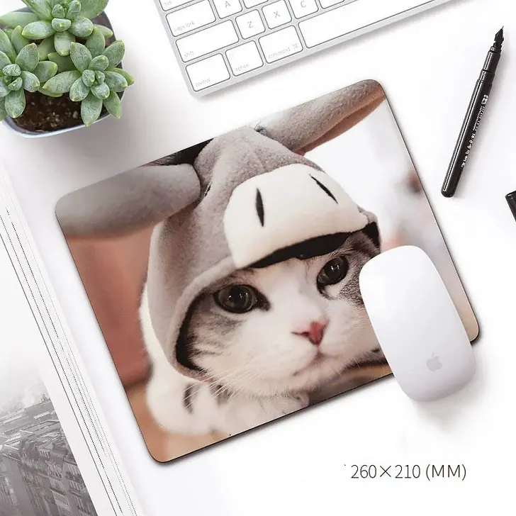 Lót chuột nhỏ chống nước 26x21 dày 3mm siêu dễ thương