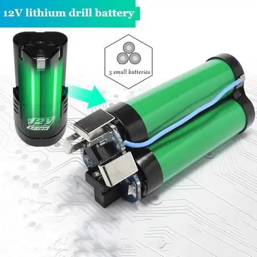 Pin 12V Makita Dành Cho Các Dòng Máy - Pin 12V dành cho đa số các dòng máy khoan pin 12v Dùng Chân Pin Phổ Thông 1