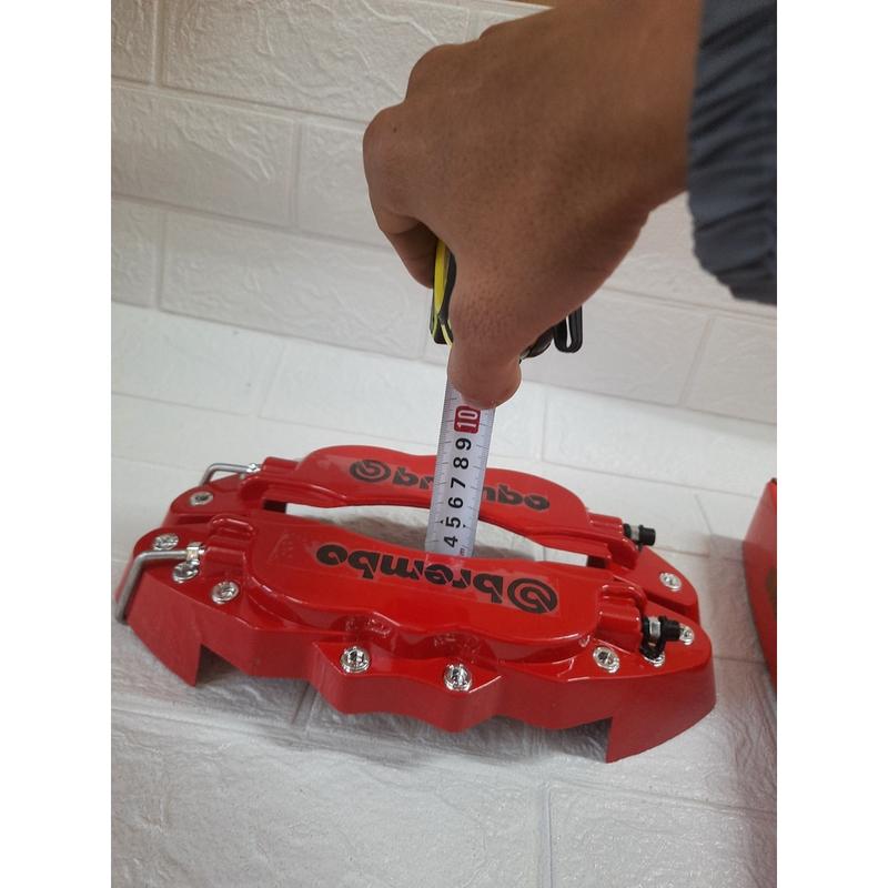 Bộ 2 Chiếc Ốp Độ Má Phanh Đĩa Brembo Màu Đỏ Phong Cách Thể Thao Đẳng Cấp 5